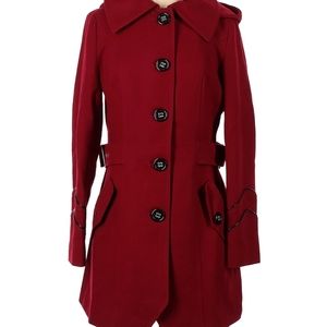 Miss Sixty Red wool coat